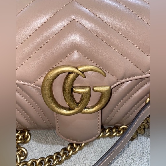 Gucci GG Marmont Small Shoulder Flap Bag - Picture 2 of 8